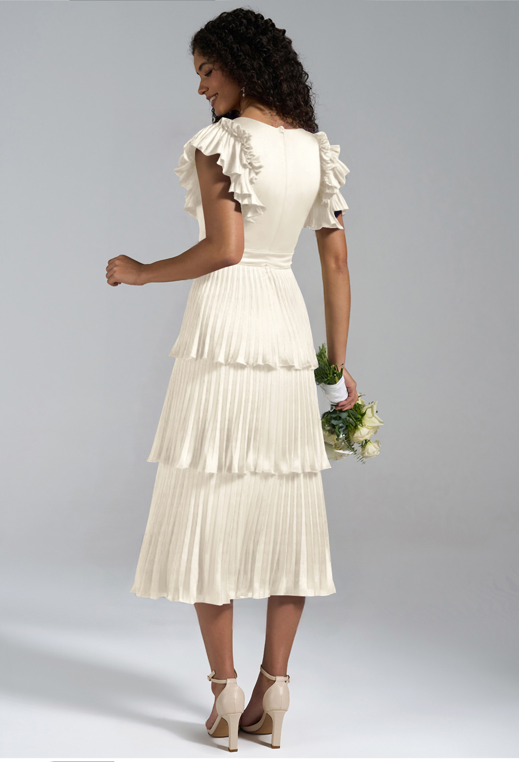 AW Leena Ivory  Spring Wedding Guest Dresses